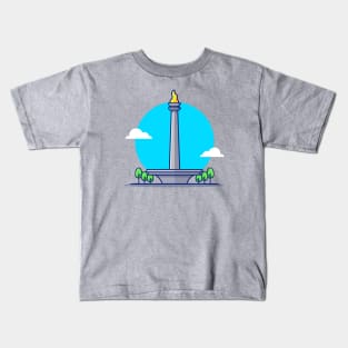 National Monument Monas Kids T-Shirt